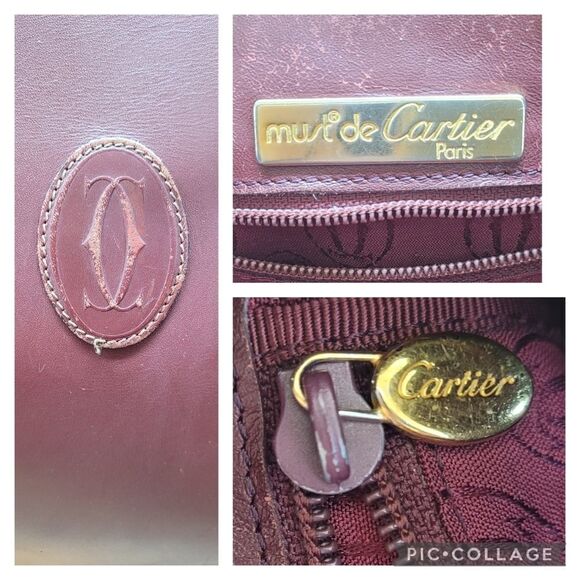 Authentic Les Must De Cartier Shoulder Bag - Picture 15 of 15